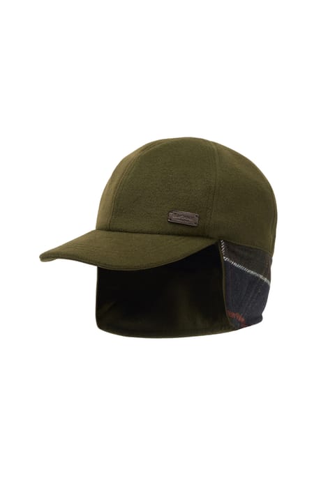 کلاه تراپر Barbour Lewis OL71 زیتونی