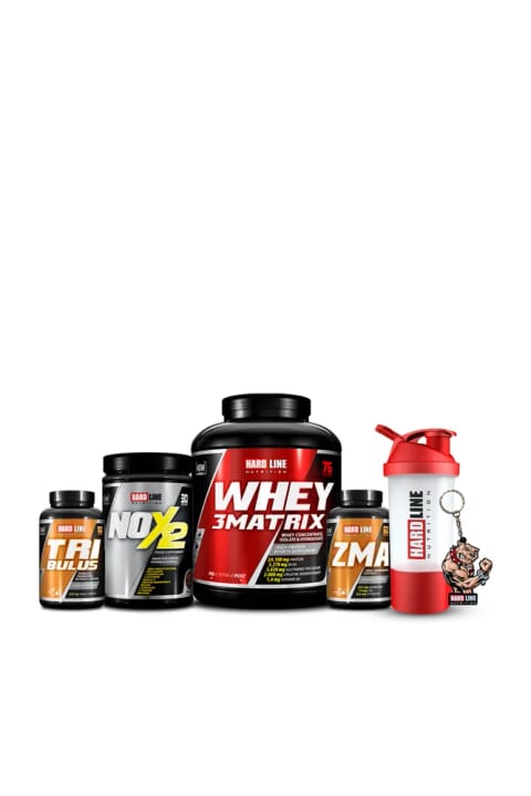ست سه‌گانه حجم و تقویت هاردلاین (ZMA، NOX، Whey)