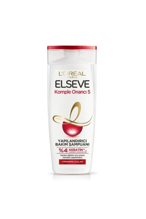 Elseve Komple Onarıcı 5 شامپوی ترمیمکننده ساختار مو 400 میلیلیتر
