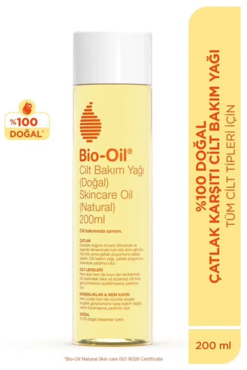 روغن مراقبت از پوست آبرسان و ضدترک Bio-Oil ۱۰۰٪ طبیعی ۲۰۰ میلیلیتر ضد لک