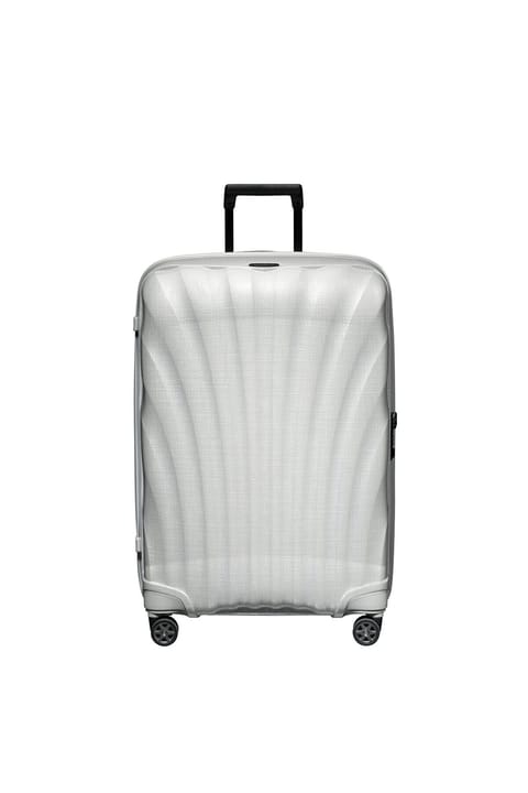 چرخ‌دار Samsonite C-Lite Spinner سفید - چمدان بزرگ 75 سانتی‌متری 4 چرخ
