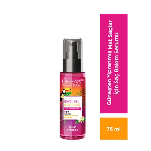 Urban Care Monoi Ylang Ylang موی آسیب‌دیده از آفتاب و مات - سرم مو ۷۵ میلی‌لیتر