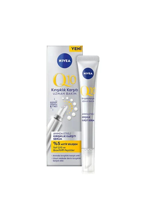 NIVEA Q10 سرم سفتکننده ضدچروک با اثر فوری ۱۵ میلیلیتر