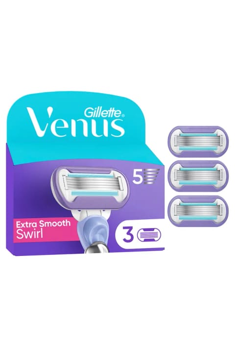 Gillette Venus Extra Smooth تیغ زنانه، 3 کارتریج یدکی