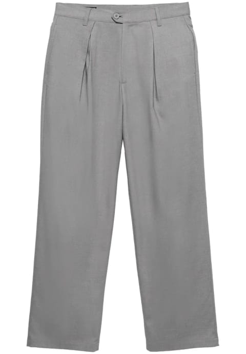 شلوار راسته tailored fit پلیسه‌دار