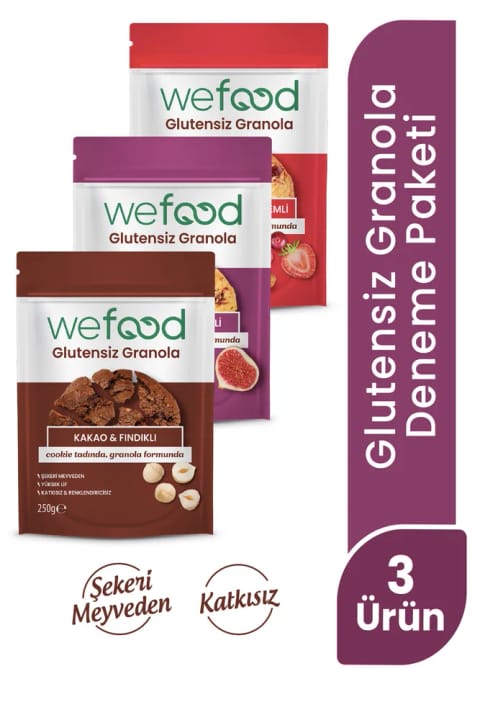 Wefood گرانولای بدون گلوتن بسته آزمایشی