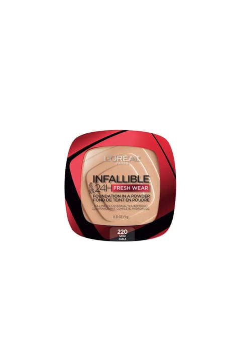 L'Oreal Paris Infaillible 24h Fresh Wear پودر فونداسیون 220 Sable Sand