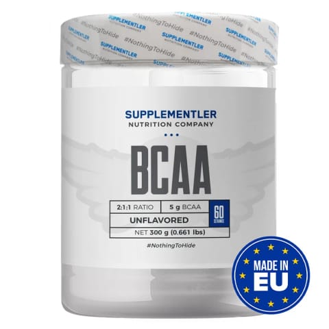 Supplementler.com BCAA 2:1:1 300 گرم بدون طعم