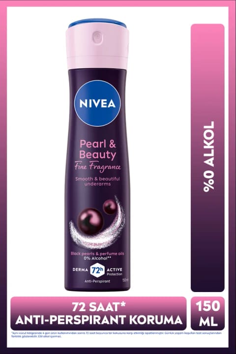 NIVEA دئودورانت زنانه اسپری Pearl&Beauty Fine Fragrance 150ml