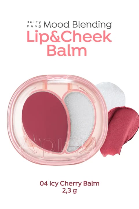 Missha بالم ماندگار لب و گونه A'PIEU Juicy-Pang Mood Blending Lip&Cheek Balm — 04 Icy Cherry