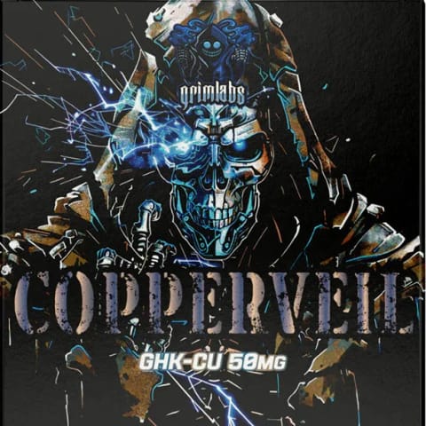 Grimlabs COPPERVEIL - GHK-Cu 50mg & BACTERIOSTATIC WATER