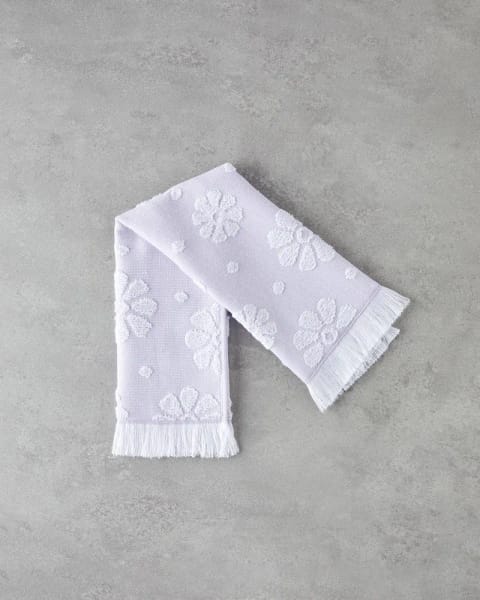 دستمال خشک‌کن نخی Lusty 30x50 سانتی‌متر یاسی