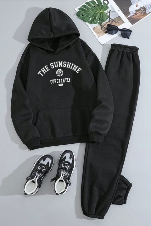 ست سویشرت و شلوار uyguntarz مدل The Sunshine طرحدار