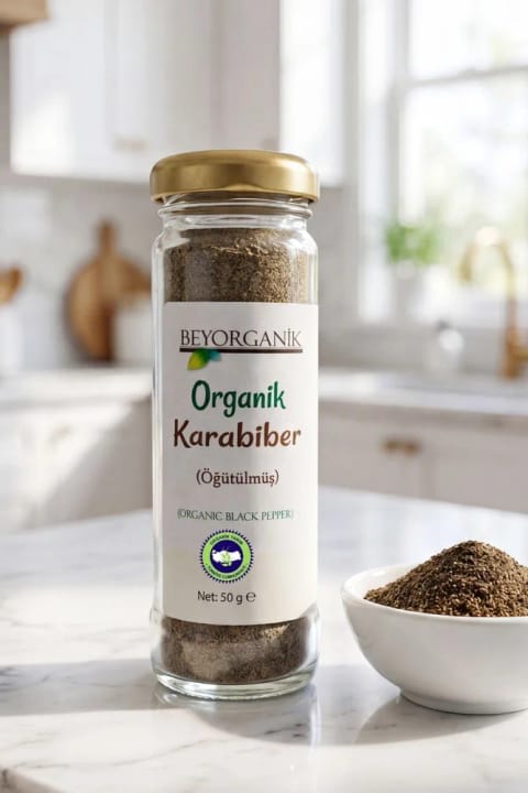 BEYORGANİK فلفل سیاه ارگانیک (آسیاب‌شده)