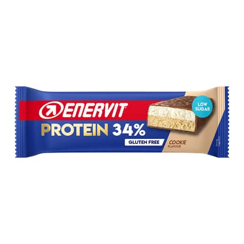 Enervit پروتئین بار کم شکر ۵۵ گرم ۱ عددی