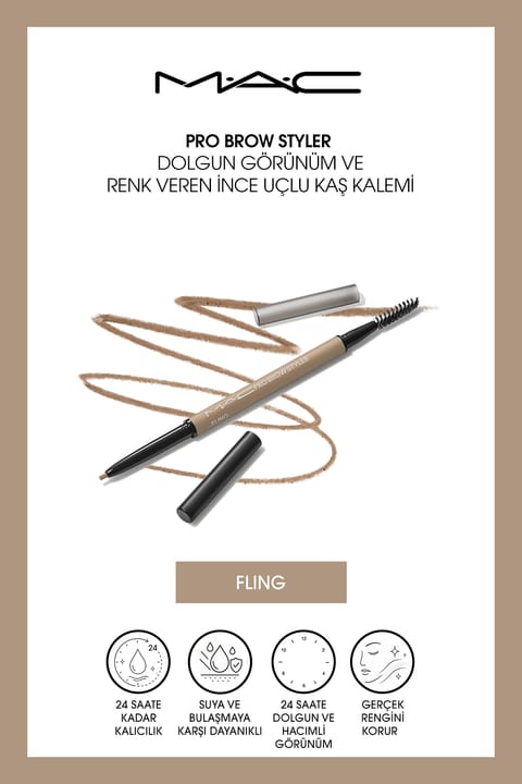 مداد ابرو نازک M.A.C Pro Brow Styler - Fling