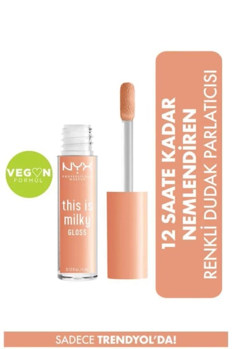 NYX Professional Makeup This Is Milky Gloss رژلب براق Milk N Hunny