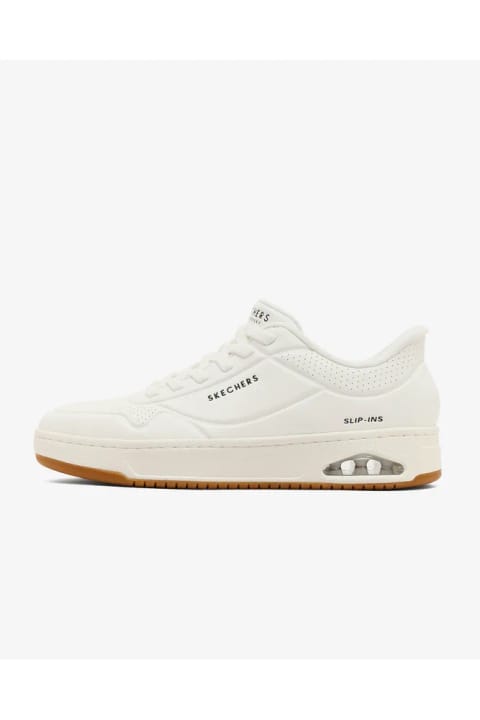 SKECHERS UNO CTL LAYING LOW کتانی سفید مردانه 183156 WHT