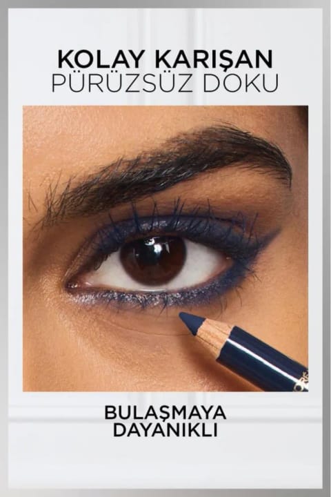 مداد چشم L'Oreal Paris Haute Couleur - 130 Blue Suede