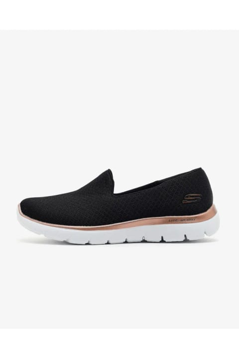 SKECHERS SUMMITS زنانه مشکی / رزگلد کفش روزمره 896123TK BKRG