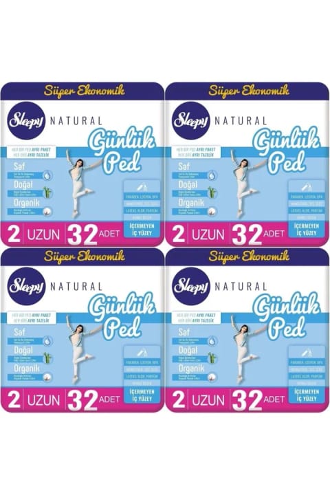 Sleepy Natural روزانه بلند 128 عددی اقتصادی