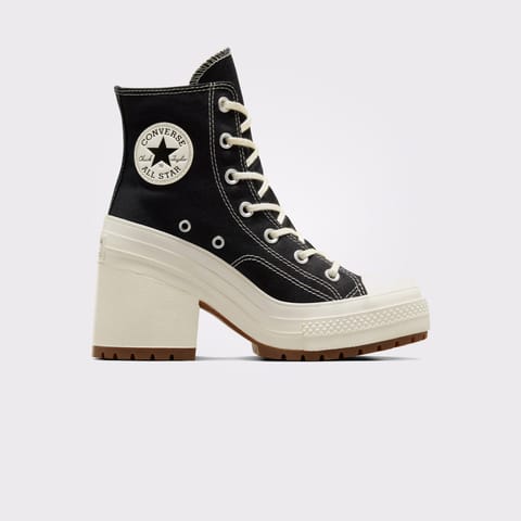 اسنیکر Converse Chuck 70 De Luxe Heel یونیسکس مشکی/کرم