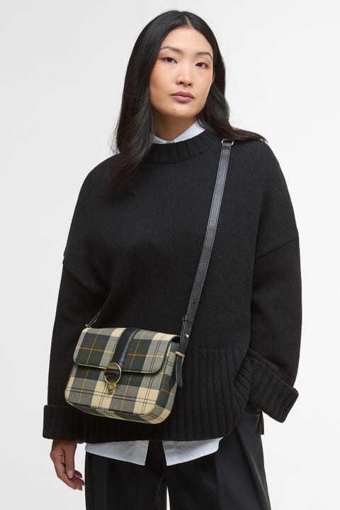 کیف دوشی Barbour Rosa Tartan TN51 Ancient Tartan