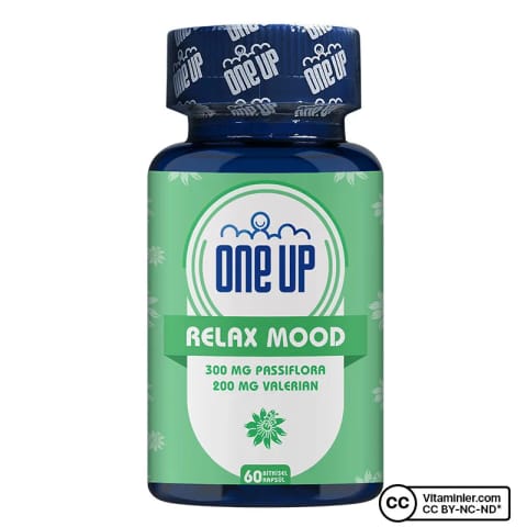 One Up Relax Mood پاسی فلورا و والرین ۶۰ کپسول