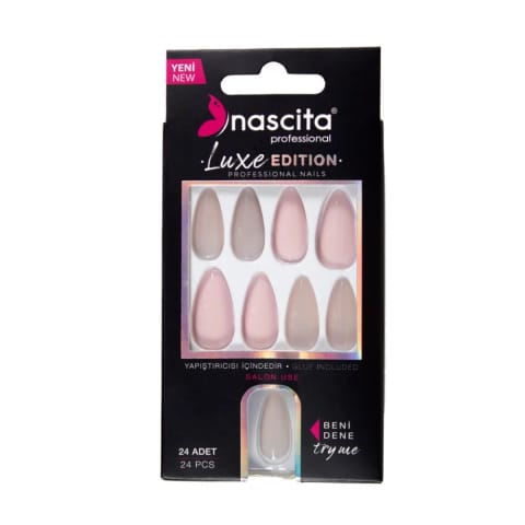 Nascita Luxe Edition ناخن مصنوعی S214 بسته ۲۴ عددی