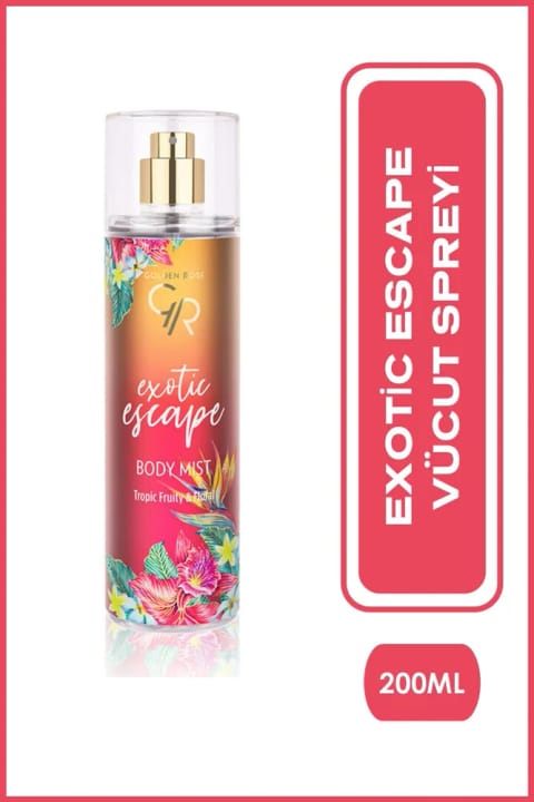 Golden Rose Exotic Escape اسپری بدن 200 میلی‌لیتر