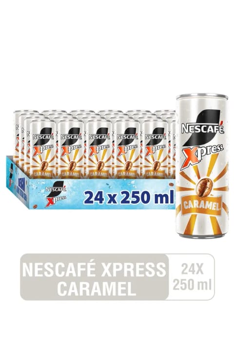 نسکافه NESCAFÉ XPRESS کارامل سرد 250ml x24
