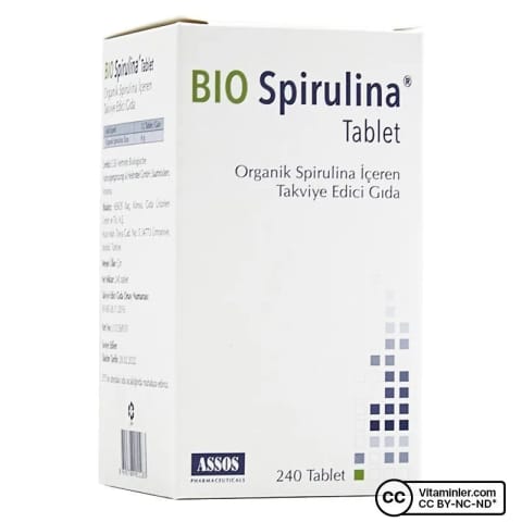 Assos Bio Spirulina 240 قرص