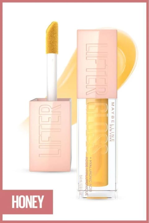 Maybelline New York Lifter Gloss براقکننده لب مرطوبکننده شفاف - عسل