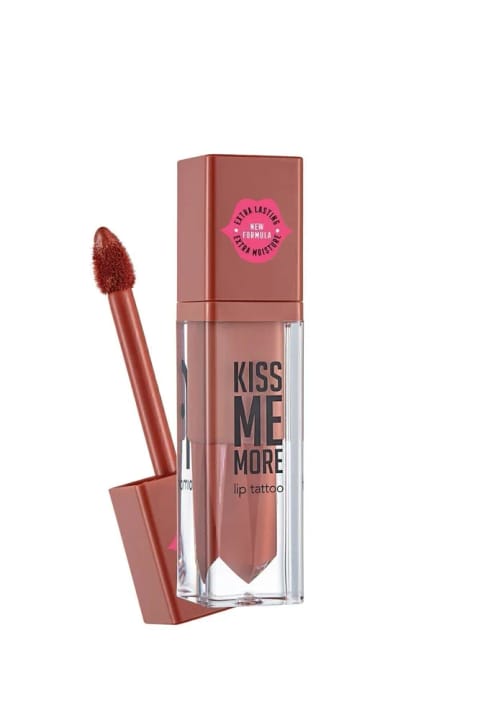Flormar رژ لب مایع مات ماندگار Kiss Me More - Caramel 019