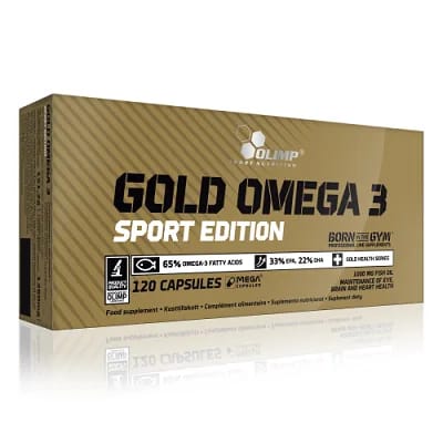 Olimp Gold Omega 3 Sport Edition 120 کپسول