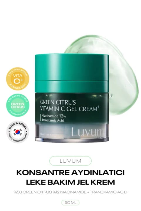 LUVUM Niacinamide Tranexamic Acid موثر ضد لک و روشنکننده Green Citrus Vit...