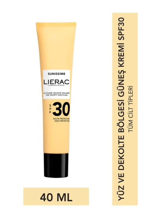 Lierac SUNISSIME کرم ضد چروک، لک و افتادگی صورت و دکلته