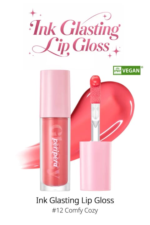 PERIPERA Gloss Ink Glasting Lip Gloss - براقکننده و حجیمکننده لب — 12 Comfy Cozy