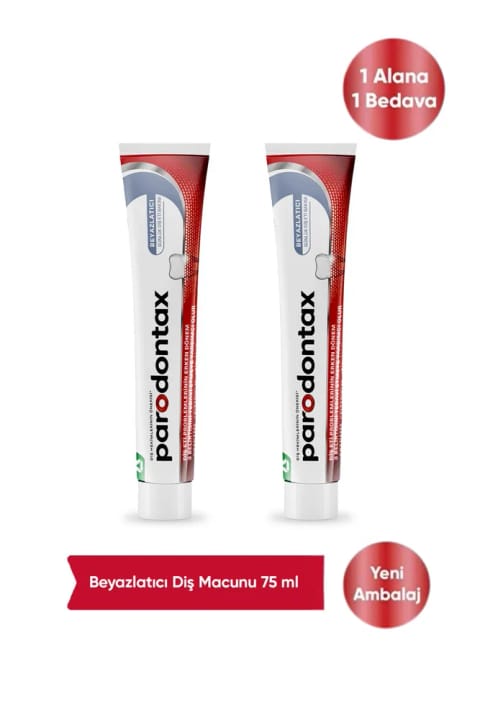 خمیردندان سفیدکننده Parodontax 75ml + هدیه 75ml