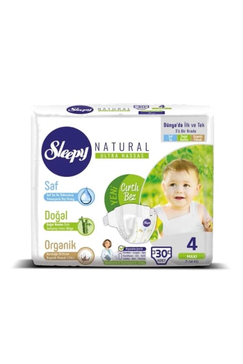 Sleepy Jumbo 4 No Maxi 30 عددی (7-14 کیلوگرم)