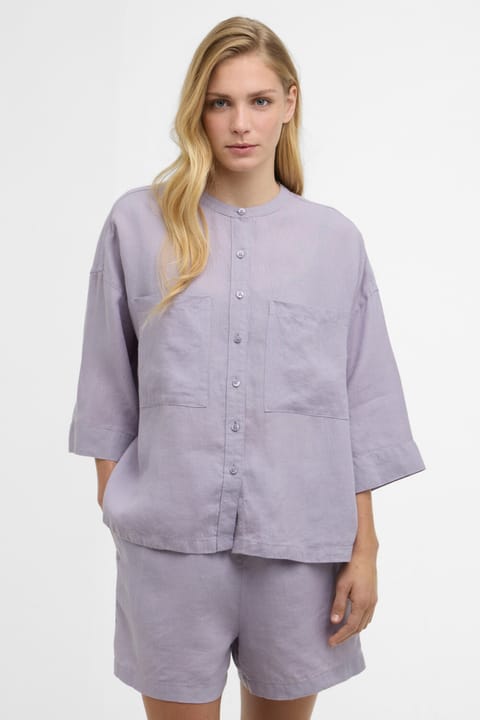 شومیز Barbour Selena PU35 Heather Mist