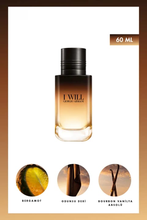 Giorgio Armani I Will Edp ادوپرفیوم مردانه 60 میل
