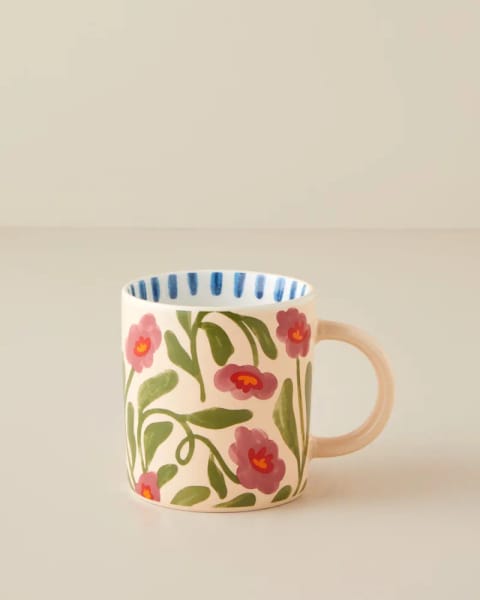 ماگ Bright Petals New Bone China ۳۷۰ میلی‌لیتر رنگی