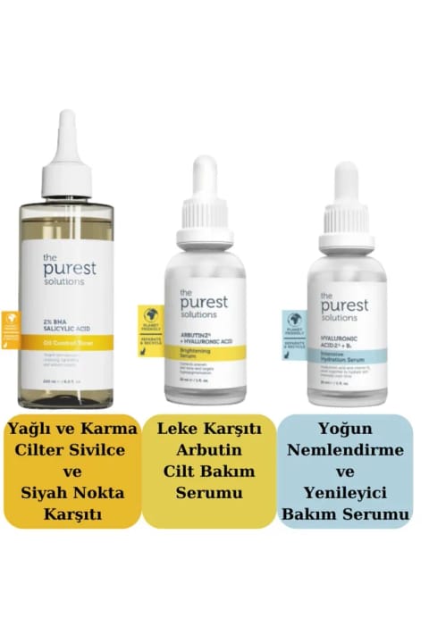 The Purest Solutions ضد جوش سرسیاه و لکه، مرطوبکننده فشرده مراقبت از پوست