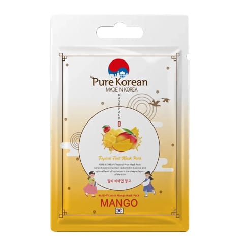 ماسک صورت انبه مولتی‌ویتامین Pure Korean