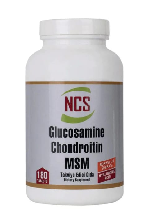 NCS Glucosamine Chondroitin Msm Hyaluronic Acid Bosvella 180 Tablet