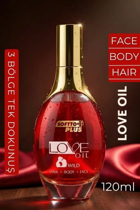 Softto Plus Love Oil / روغن مراقبت از مو و پوست ۱۲۰ میلیلیتر / عطر ماندگار در تمام طول روز...