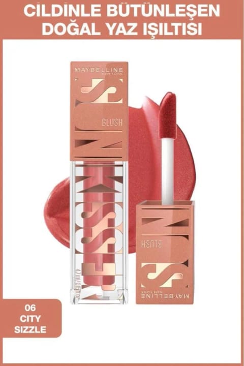 Maybelline New York Sunkisser رژگونه مایع - 06 City Sizzle
