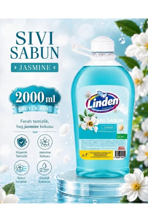 Linden مایع دستشویی عطر یاس ۲ لیتری