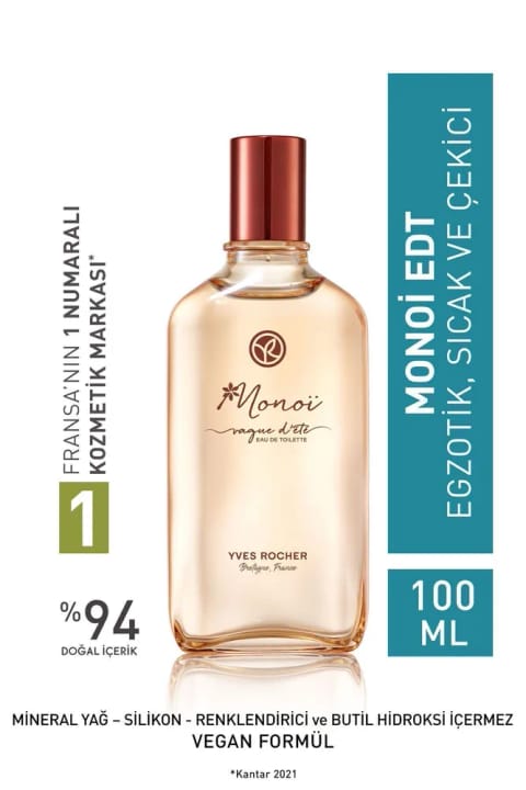 Yves Rocher مونوآ ادو تویلت - عصاره غنی ۱۰۰ میلیلیتر KEYON1217